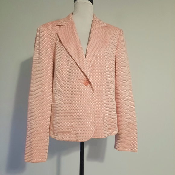 Talbots Jackets & Blazers - Talbots Pink Women's Blazer Size 14